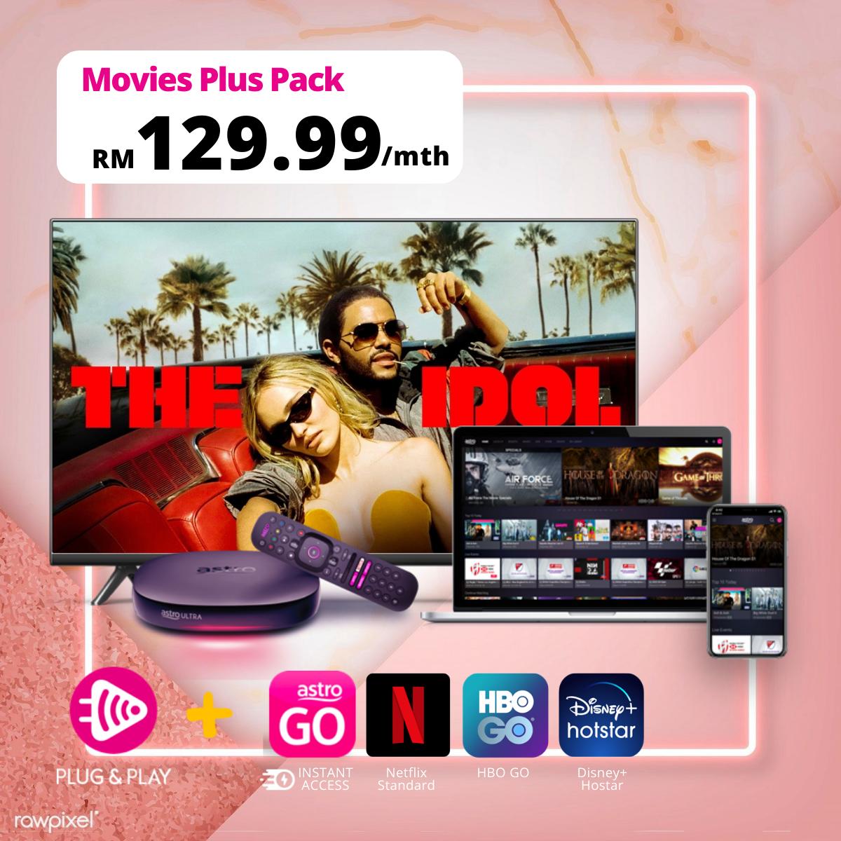 Movies Plus Pack